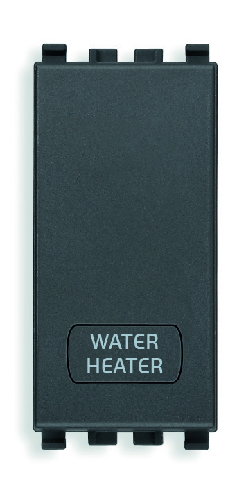 20016.WH Выключатель 2p 20ax с индикатором "water/heater" 1m Vimar Eikon фото