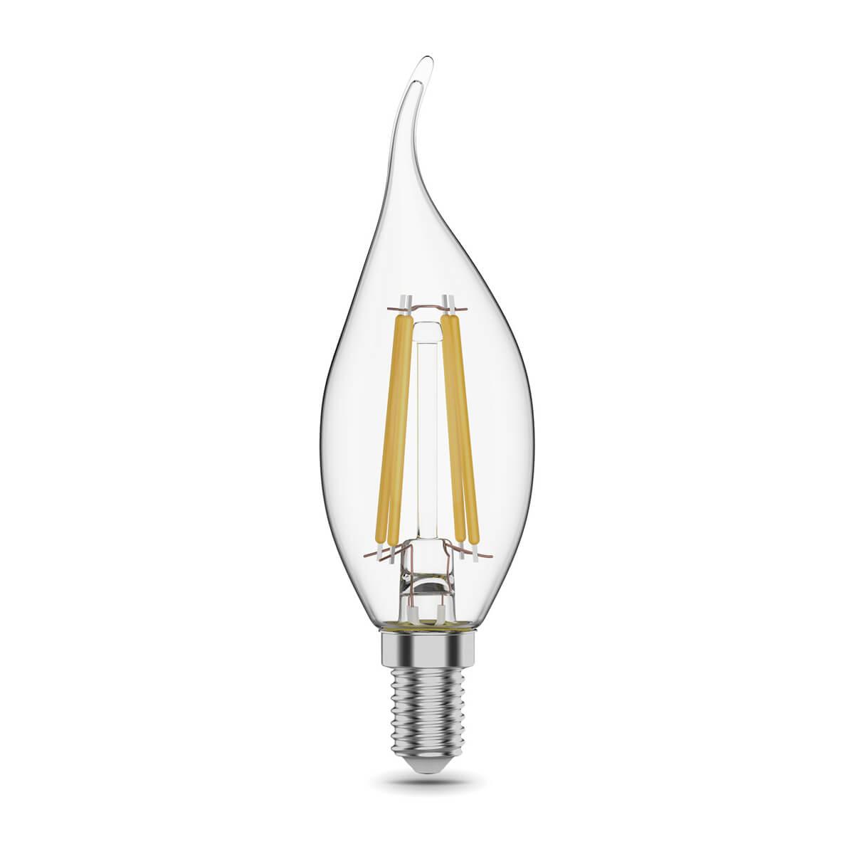 Лампа светодиодная филаментная E14 11W 2700К прозрачная 104801111 фото