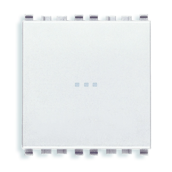 20101.2.B Выключатель 1p коаксиальный 16ax 2m, белый Vimar Eikon фото