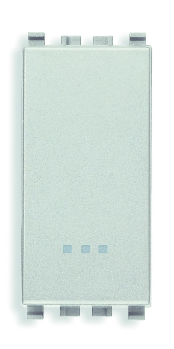 20002.N Выключатель 1p 20ax, серебро матовое Vimar Eikon фото