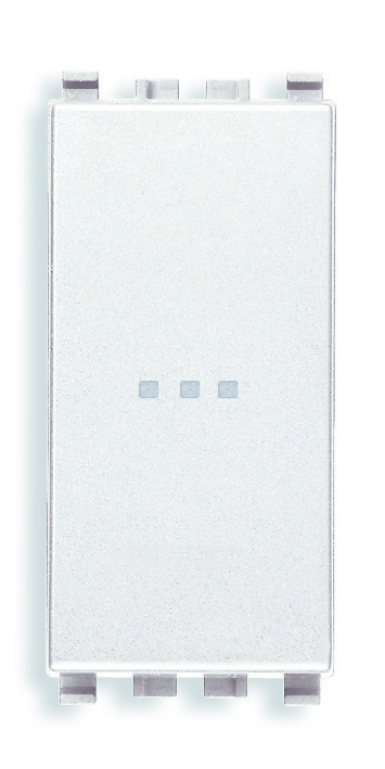 20113.B Инвертор 1p коаксиальный 16ax , белый Vimar Eikon фото