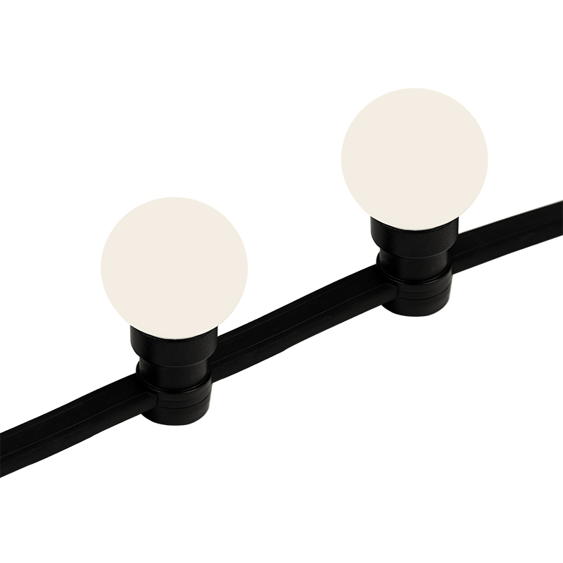Готовый набор: Евро Belt Light 2 жилы шаг 40 см, Теплые Белые LED лампы (6 LED) NEON-NIGHT 331-346 фото