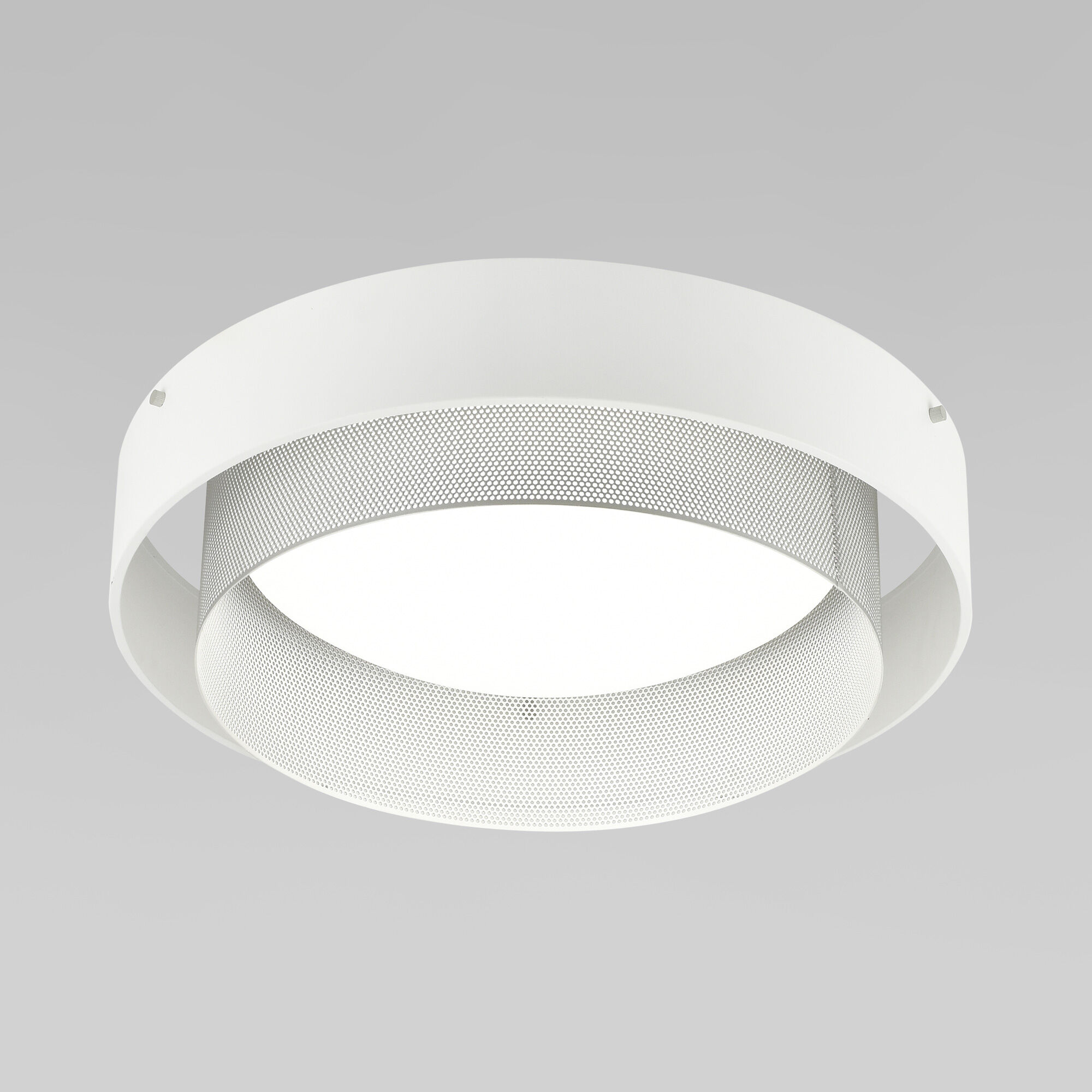 Умный потолочный светильник Eurosvet Imperio a061843 90286/1 белый/серебро Smart фото
