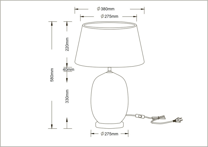 Интерьерная настольная лампа Sarin A4061LT-1CC Arte Lamp фото