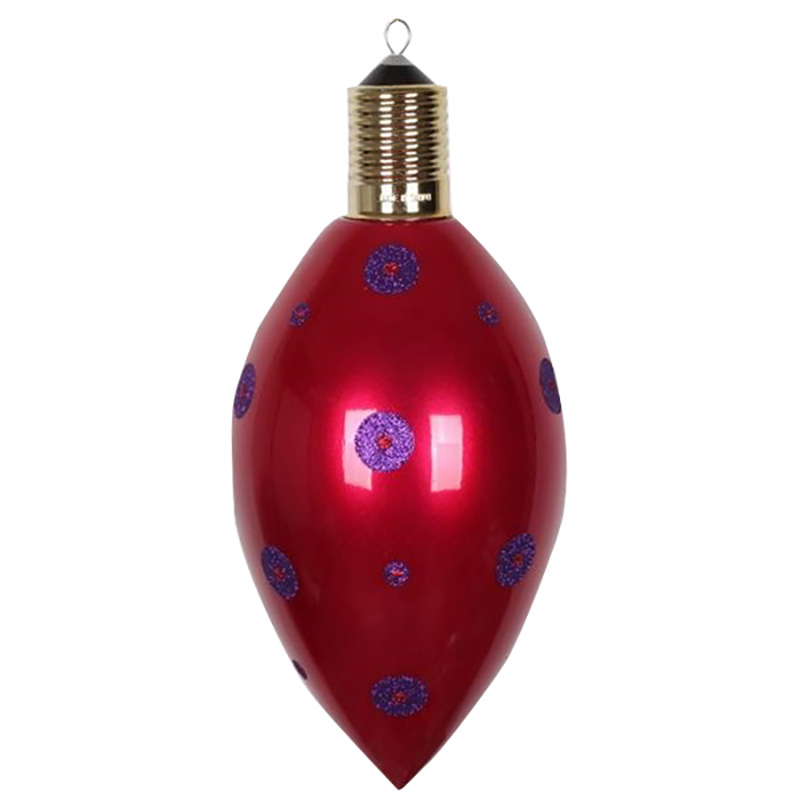 Елочная фигура Клубничка 40 см, цвет бордовый NEON-NIGHT 502-292 фото