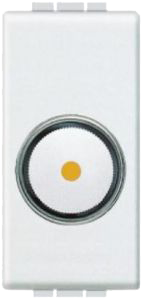 N4581 Cветорегулятор поворотный для активной нагрузки 450-800Вт, размер 1 модуль Bticino фото