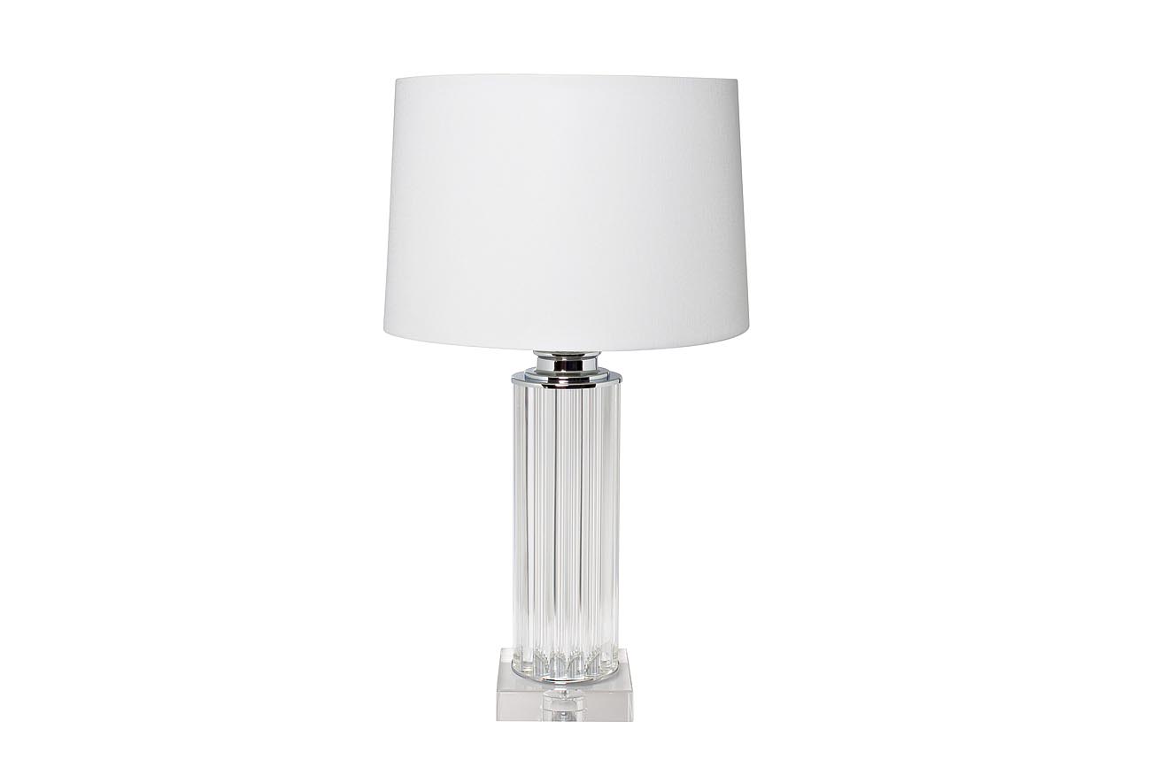 Лампа настольная плафон белый Д40,5 В73 Garda Decor 22-87529 фото