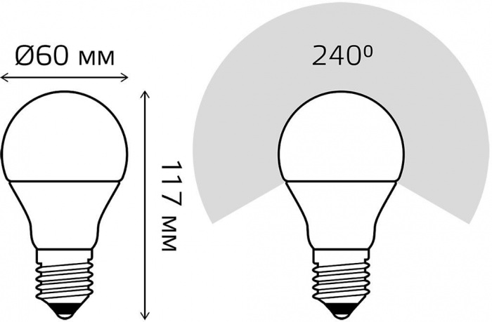 Лампочка светодиодная Умные лампы 102502112-S Gauss фото