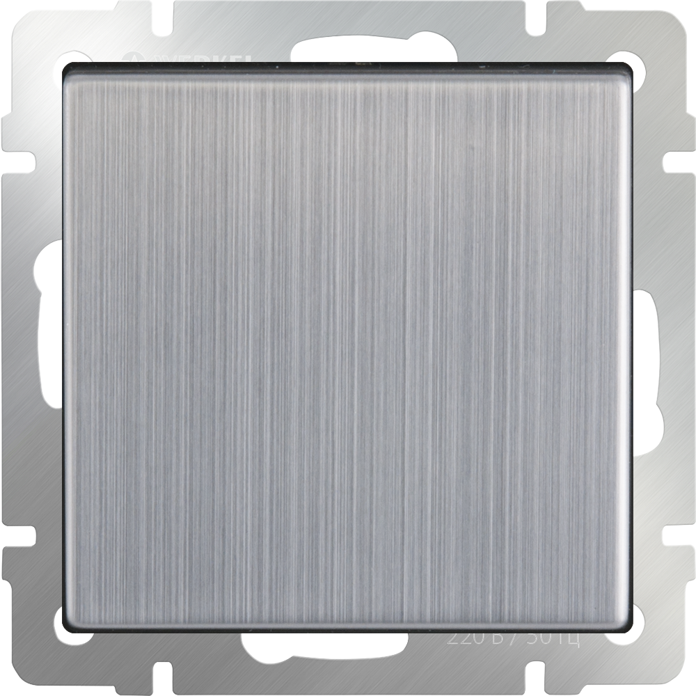 W1112002 Выключатель одноклавишный проходной (глянцевый никель) Antik Werkel a051092 фото