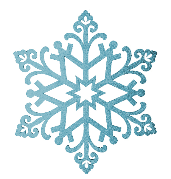 Елочная фигура Снежинка Снегурочка, 81 см, цвет голубой NEON-NIGHT 502-378 фото