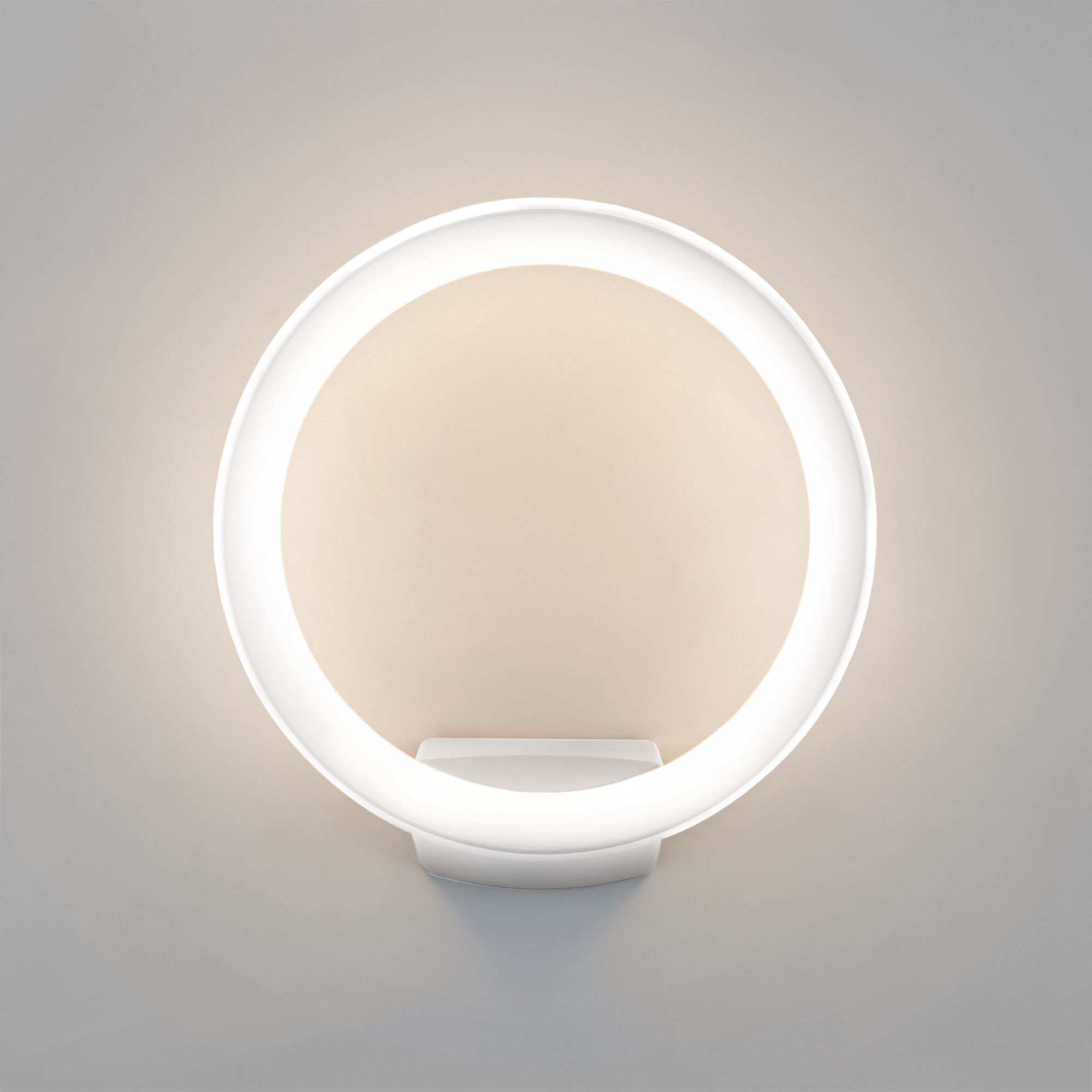 1710 TECHNO LED / Светильник садово-парковый со светодиодами Ring белый a054931 фото