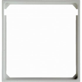 11098989 Промежуточная рамка для центральной платы цвет: полярная белизна, с блеском S.1/B.3/B.7 Glas Berker фото