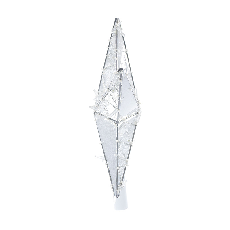 Светодиодная фигура Звезда 50 см, 80 светодиодов, с трубой и подвесом, цвет свечения белый NEON-NIGHT NEON-NIGHT 514-272 фото