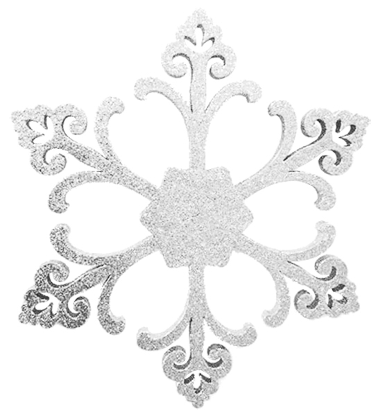 Елочная фигура Снежинка Морозко, 66 см, цвет белый NEON-NIGHT 502-370 фото