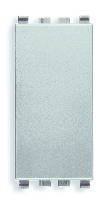 20041.N Заглушка, серебро матовое Vimar Eikon фото