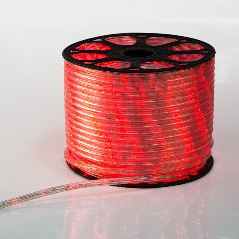 Дюралайт LED, постоянное свечение (2W) - красный Эконом 24 LED/м, бухта 100м NEON-NIGHT 121-122-4 фото