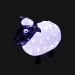 Акриловая светодиодная фигура Овца 30см, 56 светодиодов, IP65, 24В, NEON-NIGHT NEON-NIGHT 513-401 фото