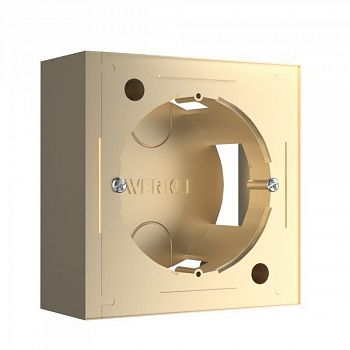 W8000011 Коробка для накладного монтажа (шампань) Werkel a053529 фото