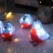 Акриловая светодиодная фигура Семья снегирей 16х9х13 см, 40 LED, IP20, 3хАА NEON-NIGHT NEON-NIGHT 513-346 фото