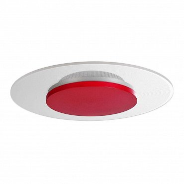 Потолочный светильник Zaniah 12W, накладка рубиново-красный Deko-Light 620036 фото