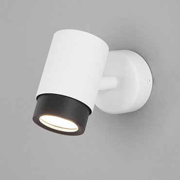 Настенный светильник Eurosvet Morgan a056160 20124/1 белый/ черный фото