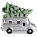 Керамическая фигурка Автобус с елкой 19*9*16 см NEON-NIGHT 505-019 фото