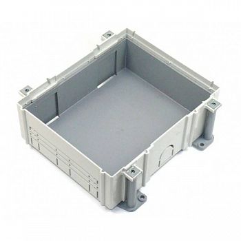 G11 Монтажная коробка под люк в пол на 1 S-модуль, в бетон, глубина 80-130 мм, пластик Simon Connect фото