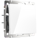 W1112001 Выключатель одноклавишный проходной (белый) Antik Werkel a051111 фото