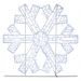 Фигура световая Снежинка 125х120 см, 200 LED, IP65, цвет свечения белый NEON-NIGHT NEON-NIGHT 501-359 фото