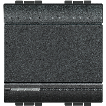 L4001M2N LivingLight Выключатель с винтовыми клеммами, размер 2 модуля Bticino фото