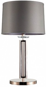 Интерьерная настольная лампа 4400 4401/T black nickel без абажура Newport фото