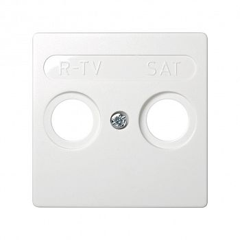 73097-60 Накладка на телевизионную розетку R-TV-SAT, Simon 73 Loft, белый фото