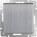 W1112002 Выключатель одноклавишный проходной (глянцевый никель) Antik Werkel a051092 фото