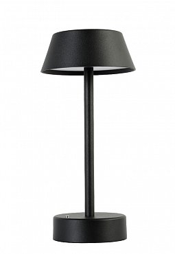 Аккумуляторная настольная лампа Crystal Lux SANTA LG1 BLACK фото