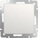W1112013 Выключатель одноклавишный проходной (перламутровый рифленый) Antik Werkel a051178 фото