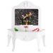 Декоративный светильник Столик с эффектом снегопада, подсветкой и новогодней мелодией NEON-NIGHT 501-064 фото