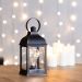 Декоративный фонарь с лампочкой, бронзовый корпус, размер 10.5х10.5х22,5 см, цвет ТЕПЛЫЙ БЕЛЫЙ NEON-NIGHT 513-053 фото