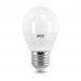 Лампа светодиодная E27 10W 4100K матовая 53220 фото